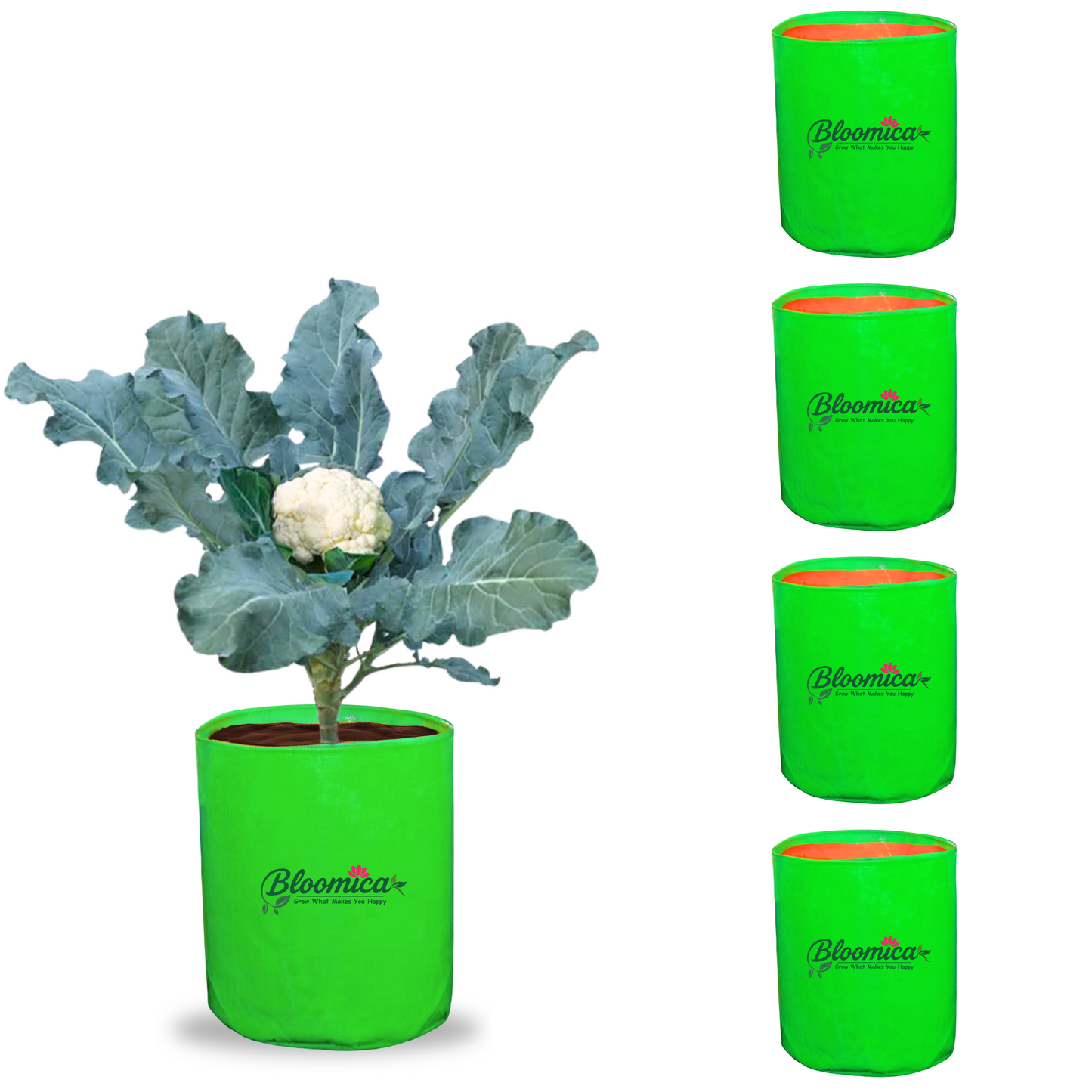 12x18 Inches (1x1½ Ft) - 260 GSM HDPE Round Grow Bag