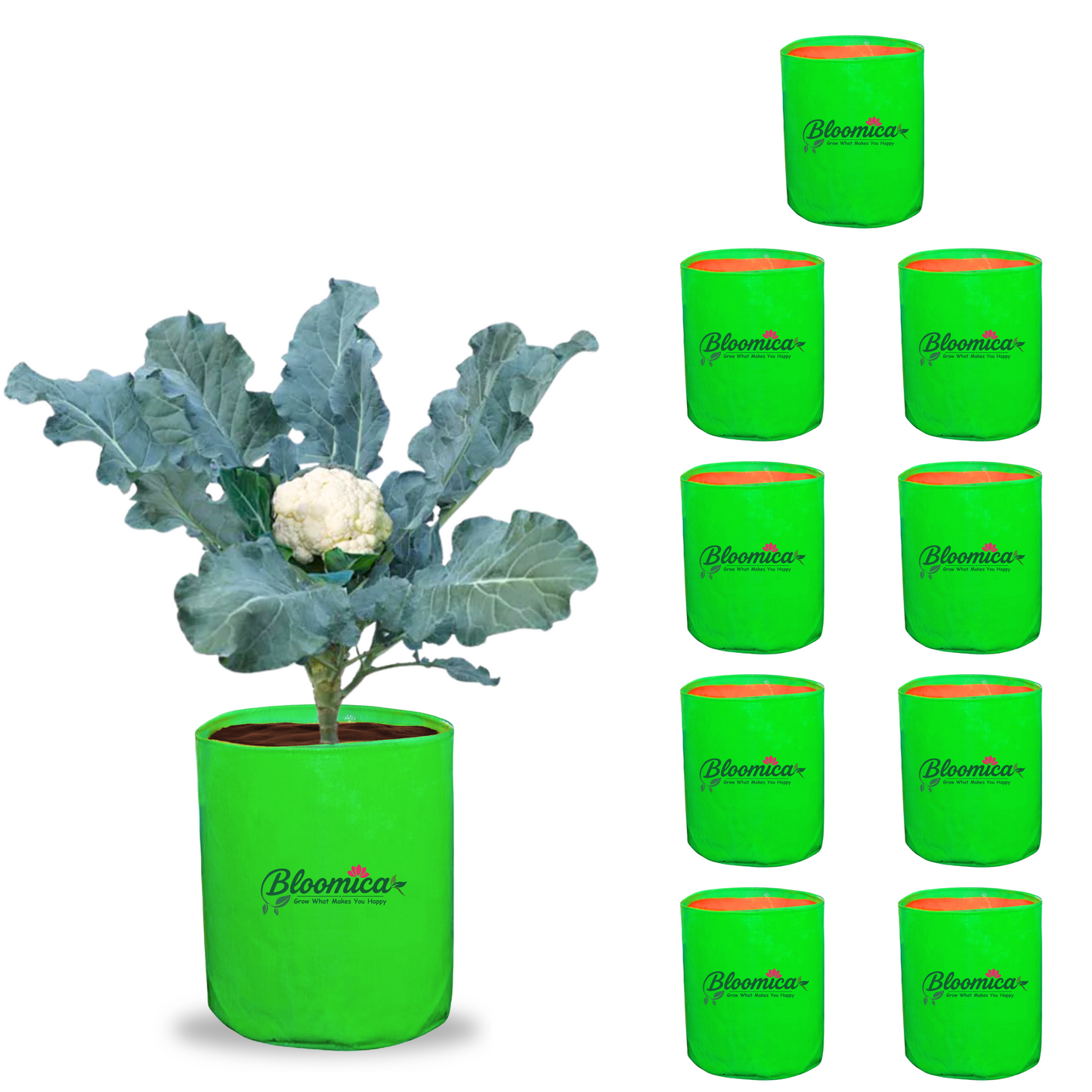12x18 Inches (1x1½ Ft) - 260 GSM HDPE Round Grow Bag