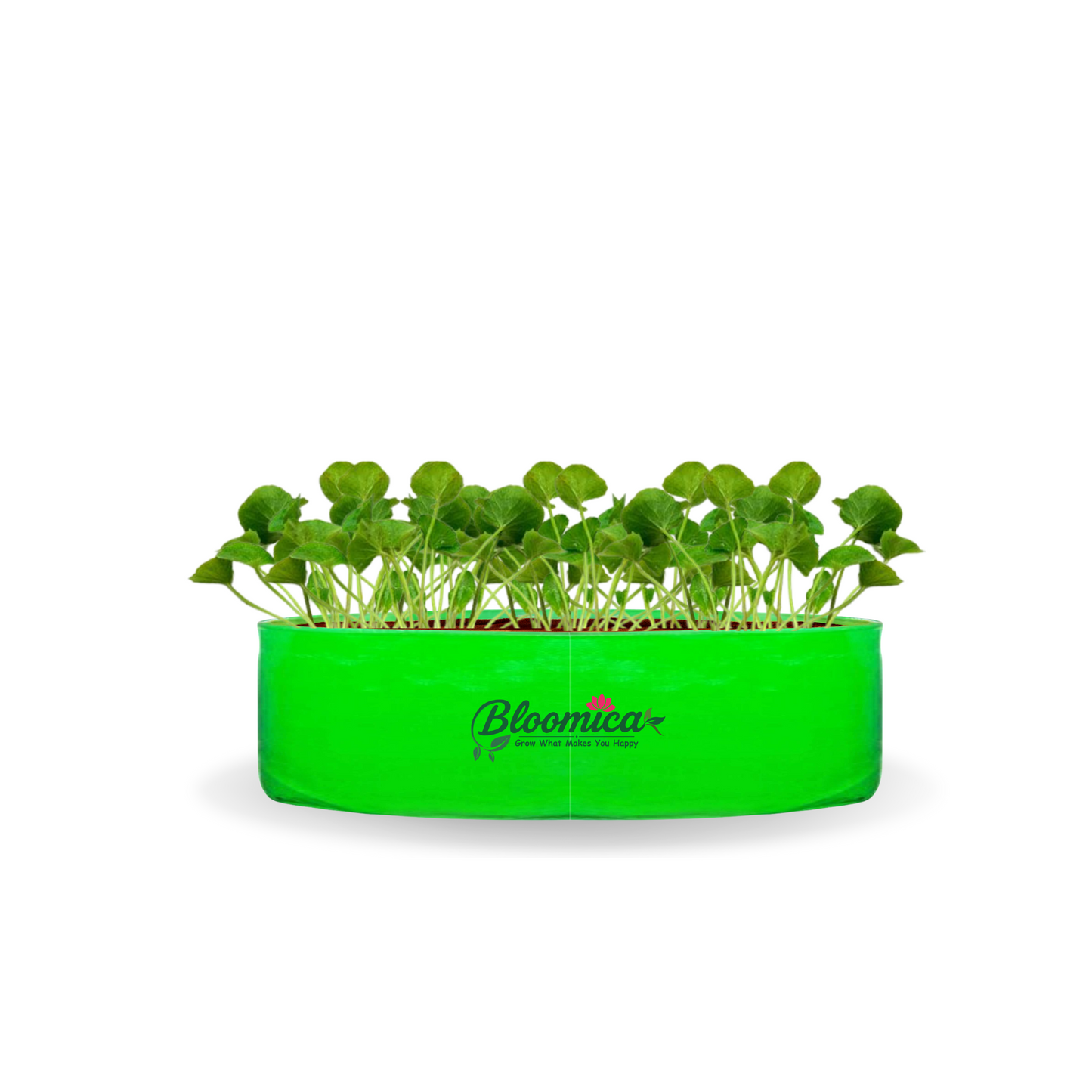 18x9 Inches (1½x¾ Ft) - 260 GSM HDPE Round Spinach Grow Bag