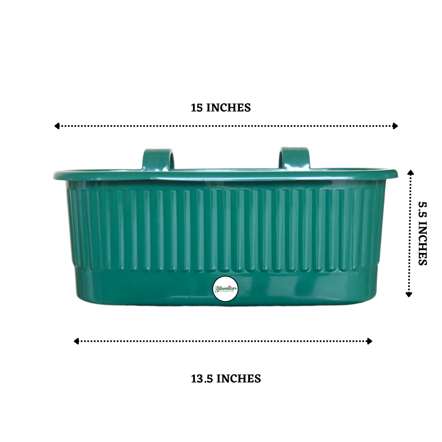 Tiranga Window Planter India Flag Tricolour Planter for Balcony