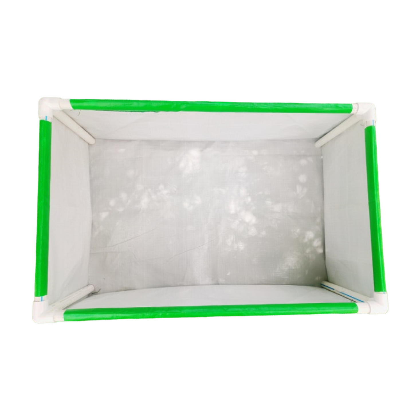 36x24x12 Inches (3x2x1 Ft) - 400 GSM HDPE Rectangular Grow Bag With Supporting PVC Pipes
