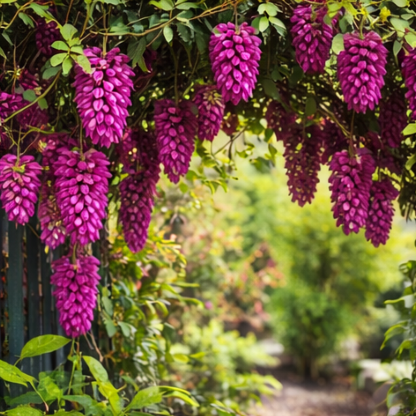 Purple Jade Vine Rare Exotic Hanging Flowering Climber