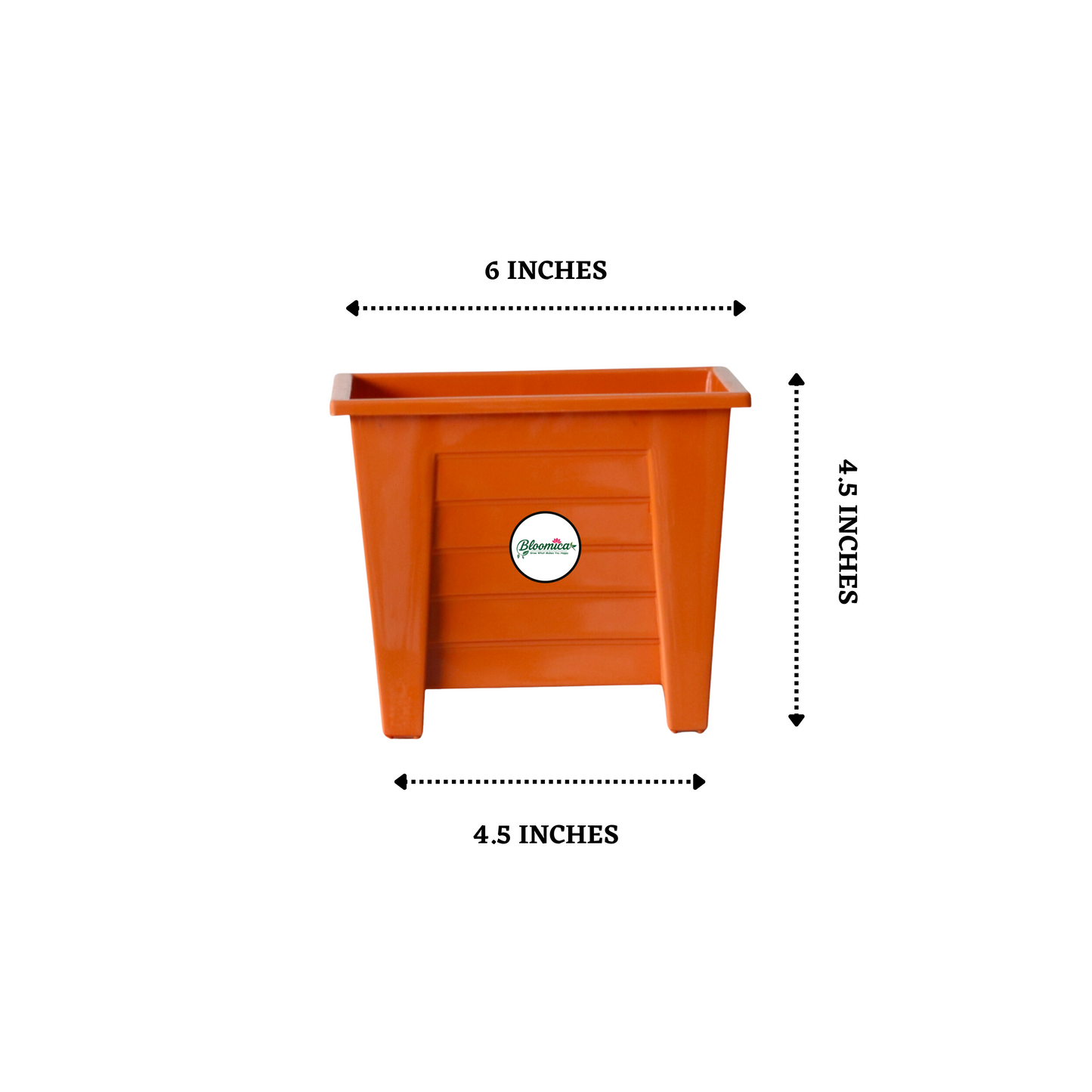 Square Planter - Terracotta Colour