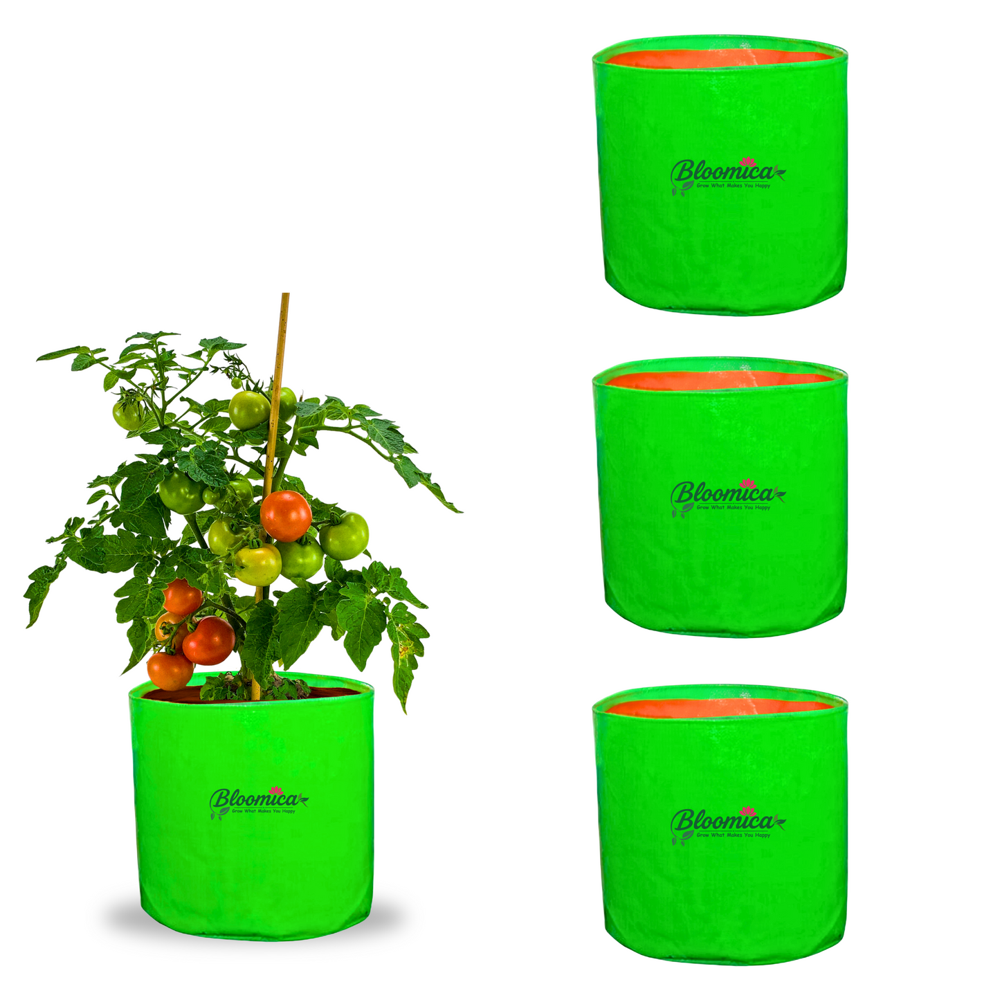 12x12 Inches (1x1 Ft) - 260 GSM HDPE Round Grow Bag