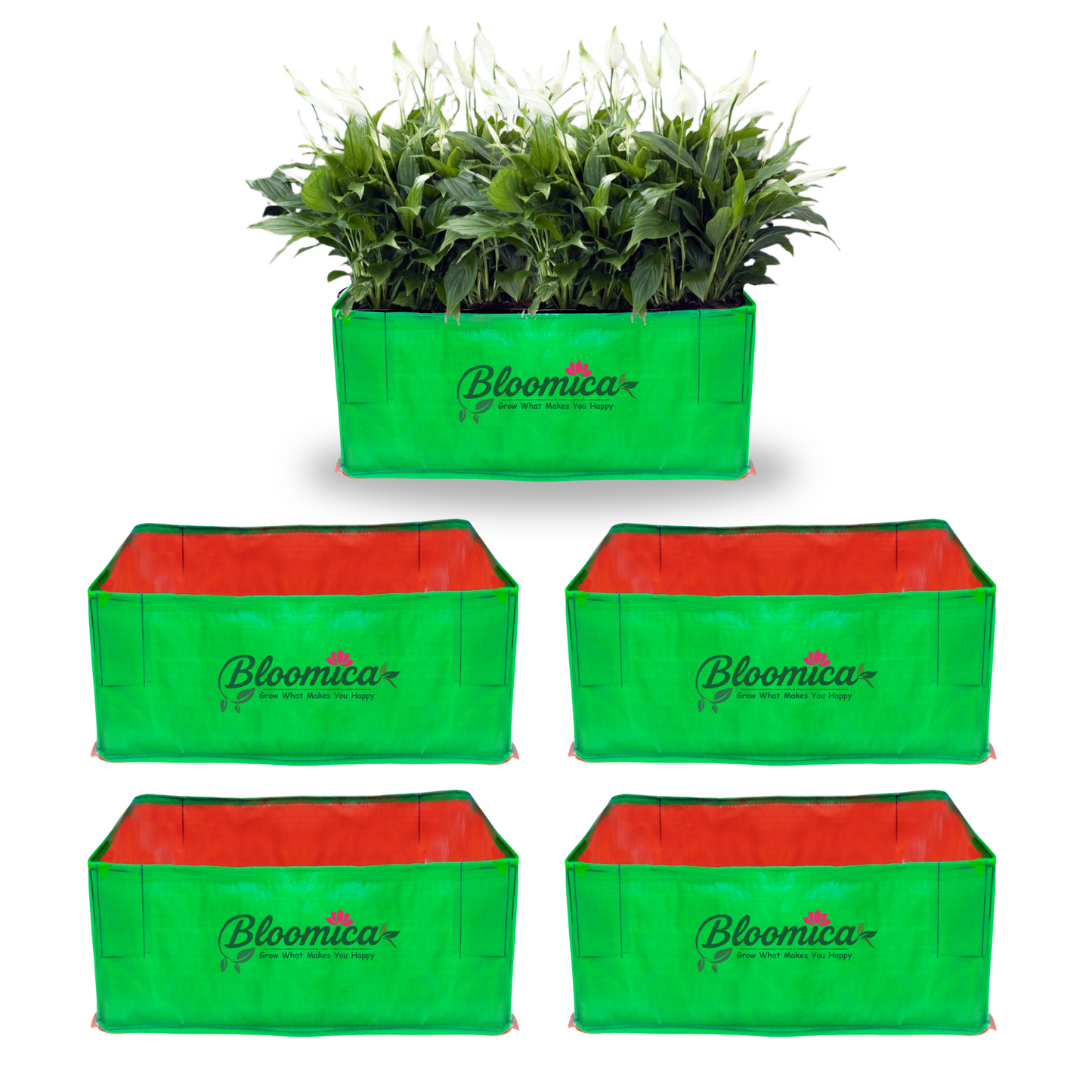 18x12x12 Inches (1½x1x1 Ft ) - 260 GSM HDPE Rectangular Grow Bag