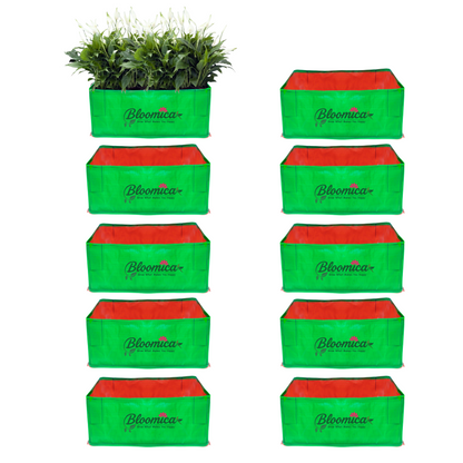 18x12x12 Inches (1½x1x1 Ft ) - 260 GSM HDPE Rectangular Grow Bag