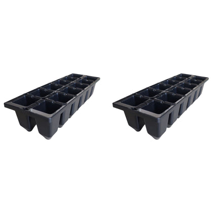 Seedling Tray - Indefinitely Reusable - (12 Cavities)