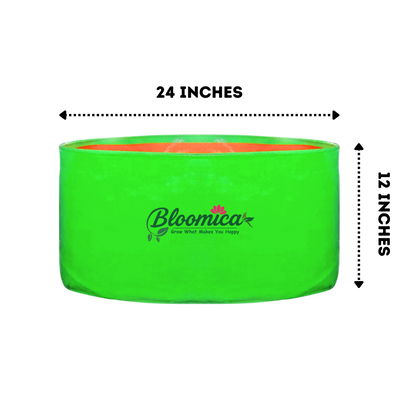 24x12 Inches (2x1 Ft) - 260 GSM HDPE Round Grow Bag