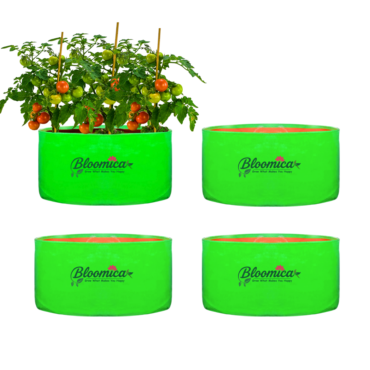 24x12 Inches (2x1 Ft) - 260 GSM HDPE Round Grow Bag