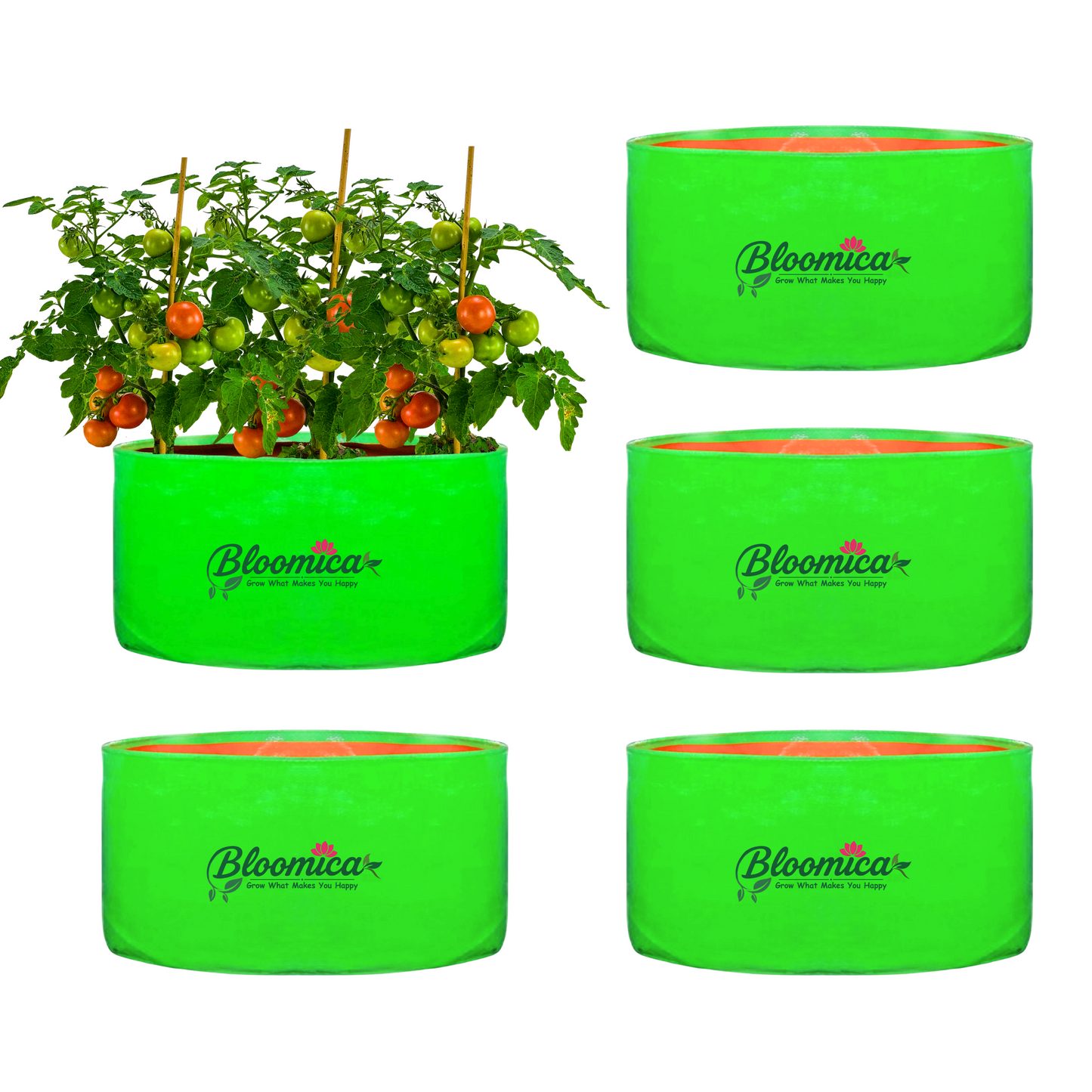 24x12 Inches (2x1 Ft) - 260 GSM HDPE Round Grow Bag