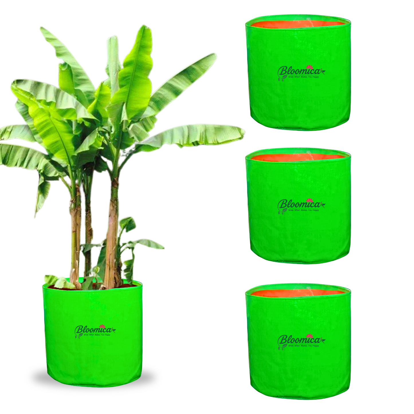 24x24 Inches (2x2 Ft) - 260 GSM HDPE HUGE Round Grow Bag