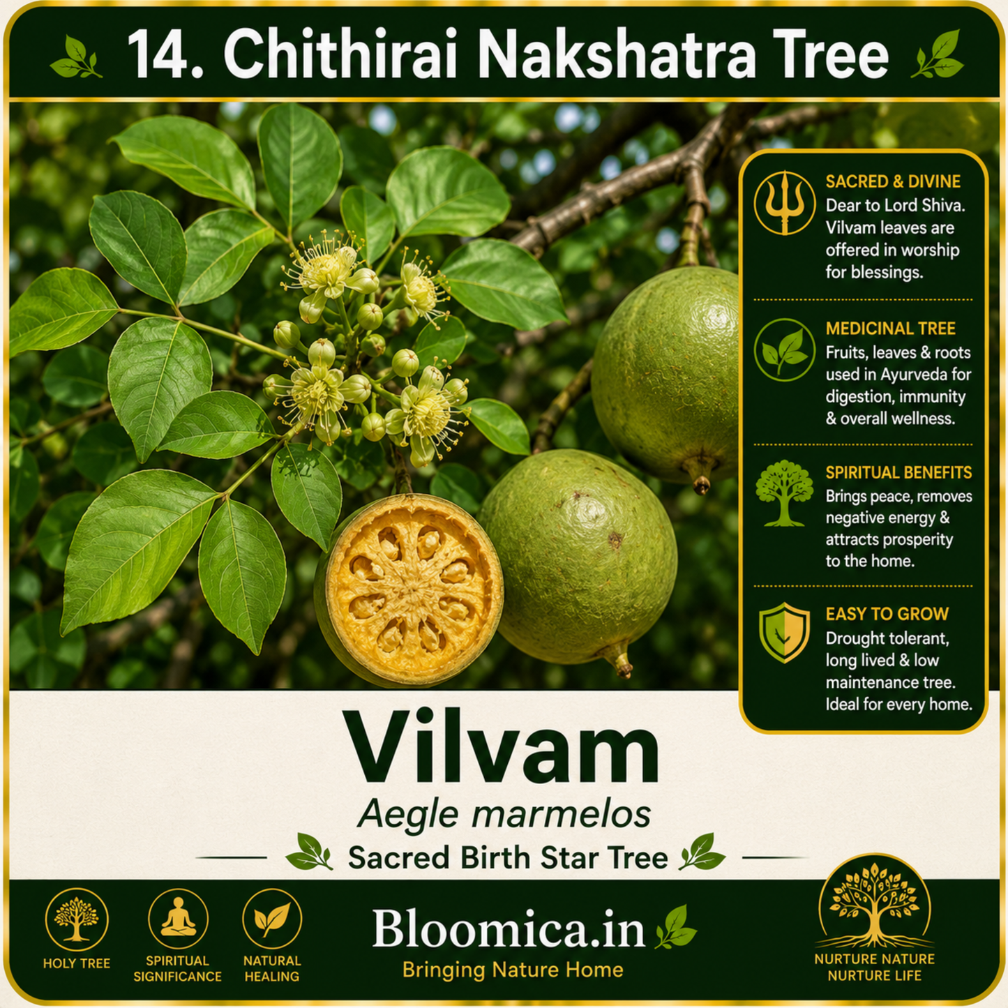 27 Nakshatra Trees Combo Pack | Complete Birth Star Sacred Live Plants Collection