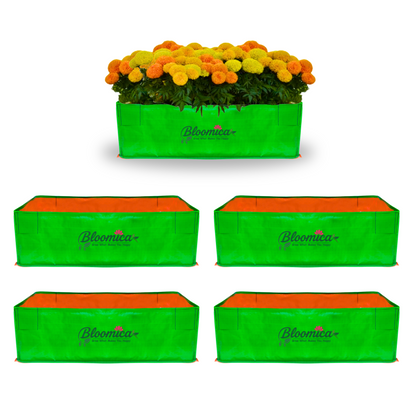 36x12x12 Inches (3x1x1 Ft) - 260 GSM HDPE Rectangular Grow Bag