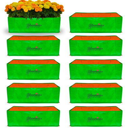 36x12x12 Inches (3x1x1 Ft) - 260 GSM HDPE Rectangular Grow Bag