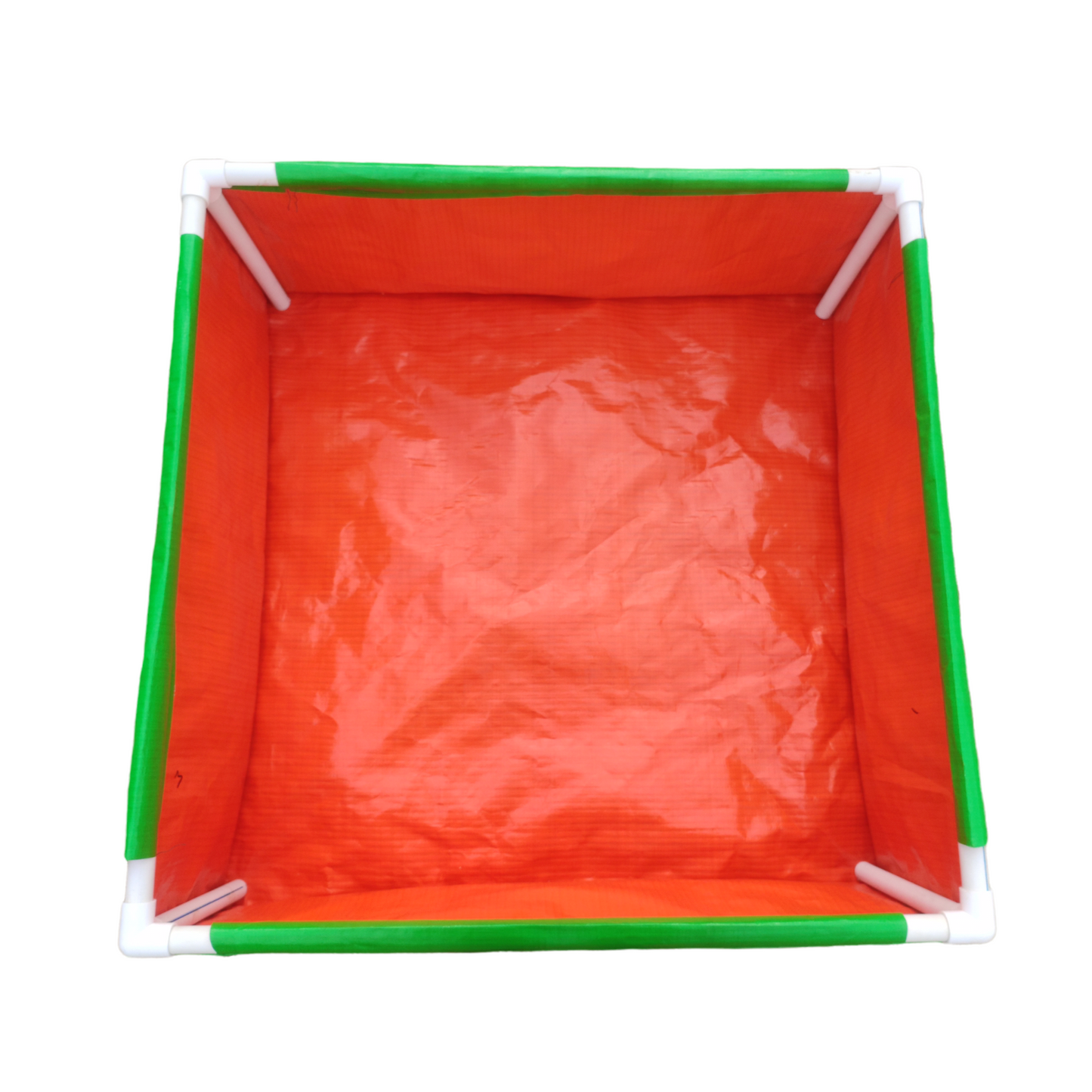 36x36x12 Inches (3x3x1 Ft) - 220 GSM HDPE Rectangular Grow Bag With Supporting PVC Pipes