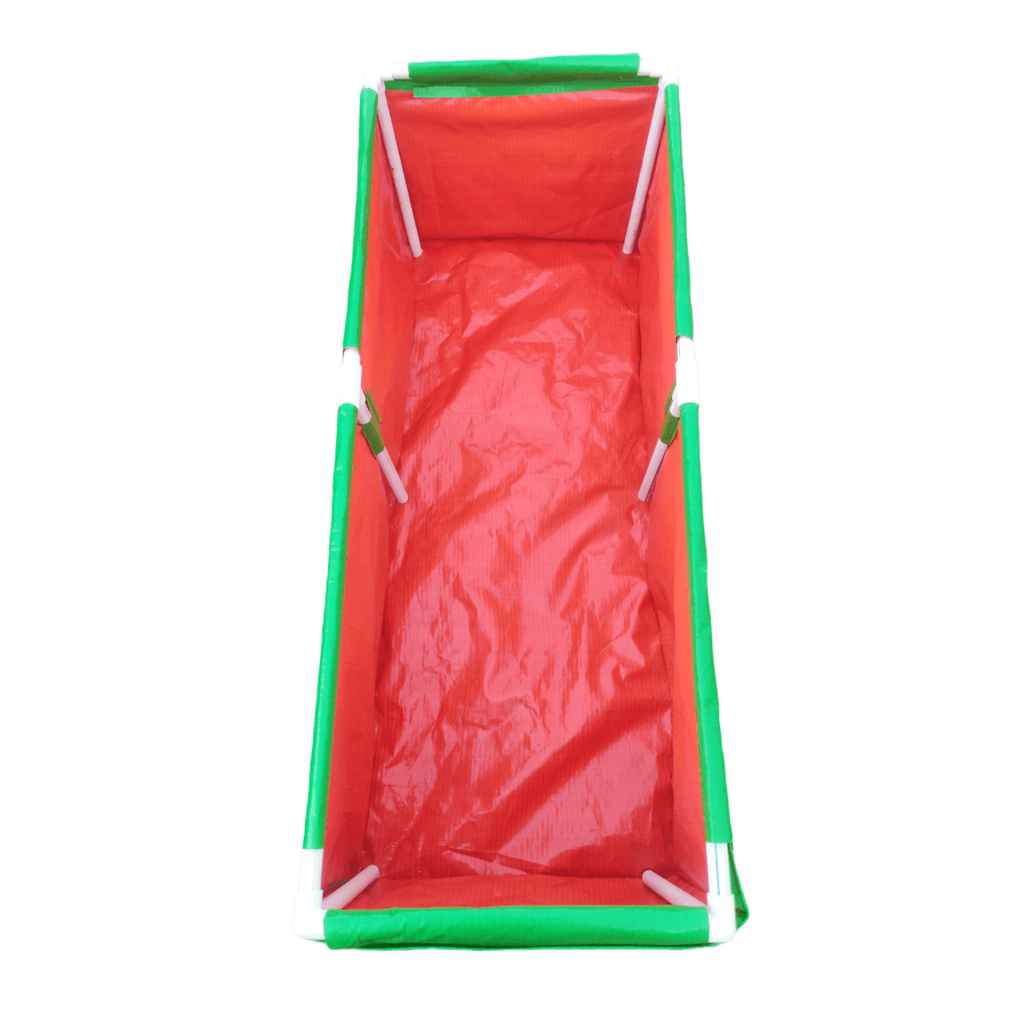 60x24x18 Inches (5x2x1.5 Ft) - 220 GSM HDPE Rectangular Grow Bag With Supporting PVC Pipes