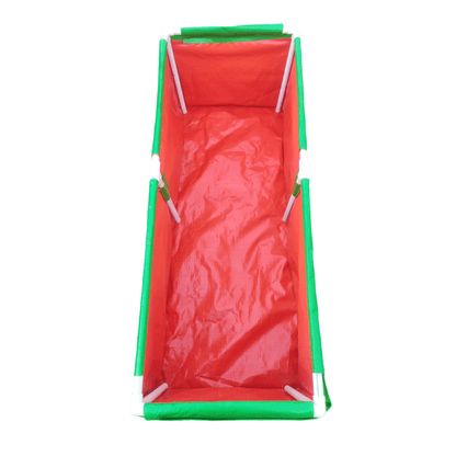 60x24x18 Inches (5x2x1.5 Ft) - 220 GSM HDPE Rectangular Grow Bag With Supporting PVC Pipes