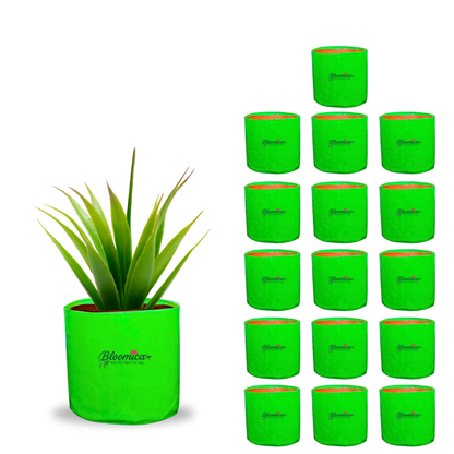 6x6 Inches (½x½ Ft) - 260 GSM HDPE Round Grow Bag