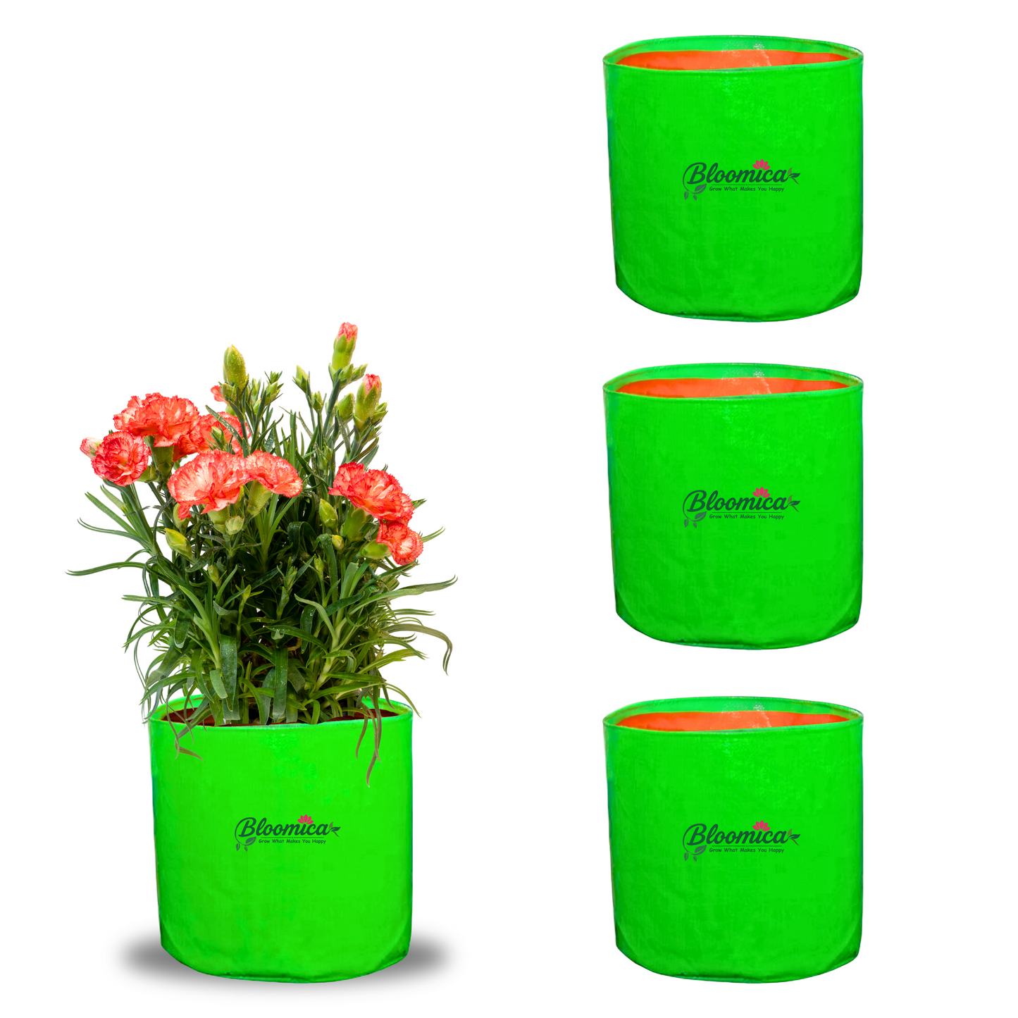 9x9 Inches (¾x¾ Ft) - 260 GSM HDPE Round Grow Bag