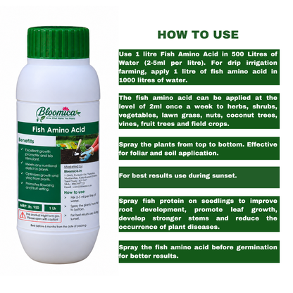 Fish Amino Acid – Liquid Organic Plant Growth Promoter