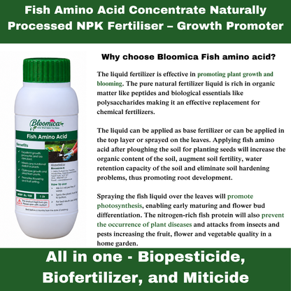 Fish Amino Acid – Liquid Organic Plant Growth Promoter