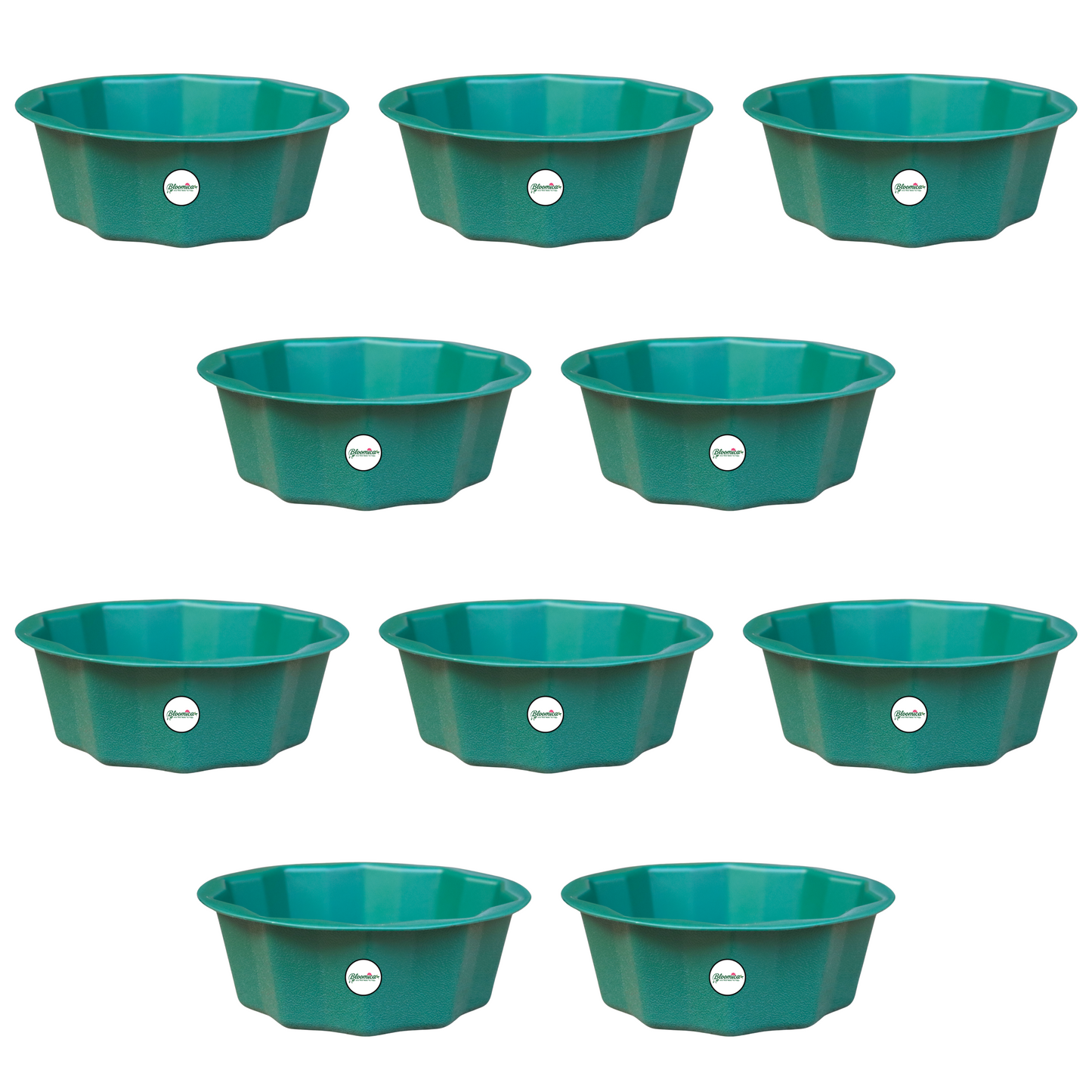Emerald Oasis Planter - Green Colour
