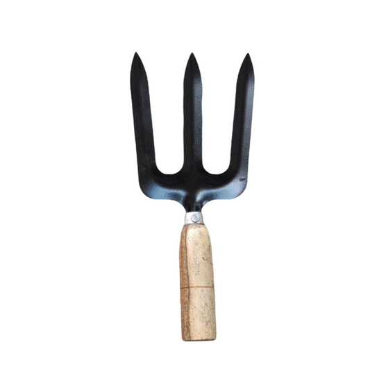 Fork with Wooden Handle - Essential Gardening Tool