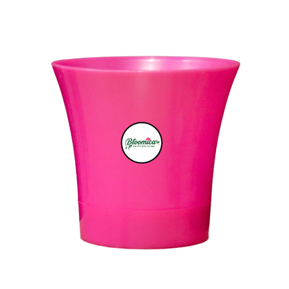 Self Watering Indoor Plastic Pot - Pink Colour