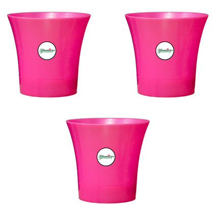 Self Watering Indoor Plastic Pot - Pink Colour