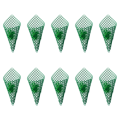 Orchid Cone Net Planter - Green Colour