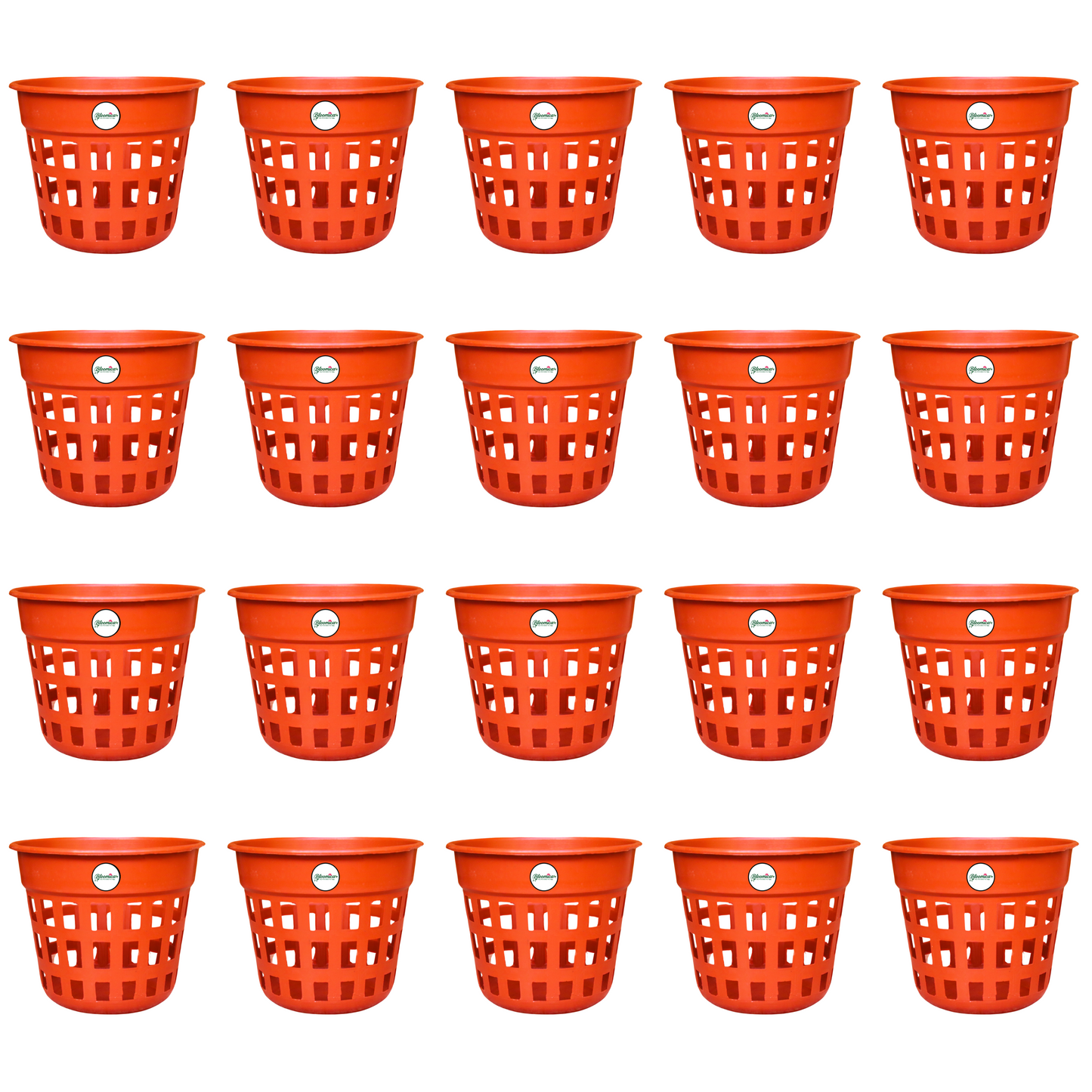 Orchid Pot 7 Inches - Terracotta Colour