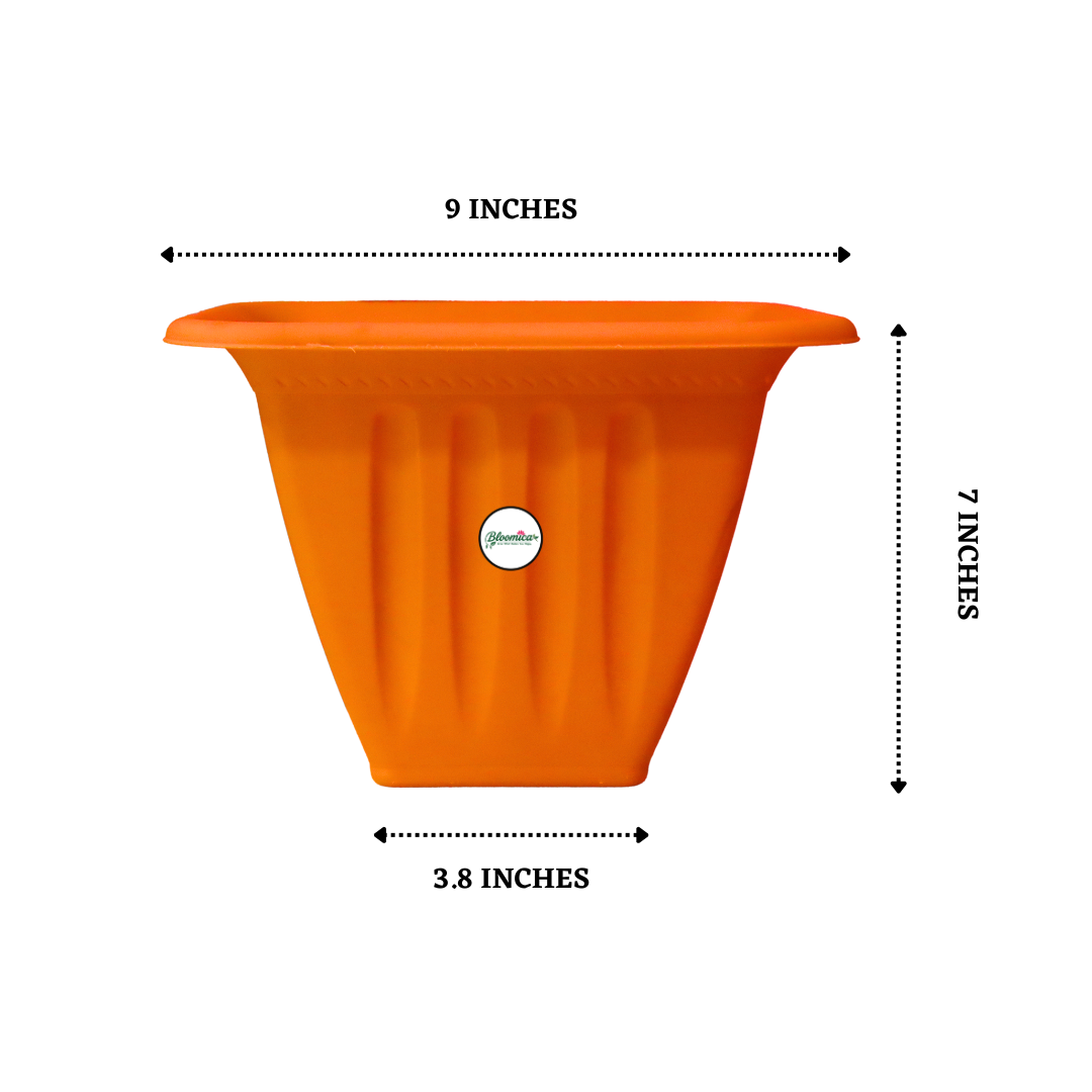 Triangle Hat Planter - Terracotta Colour