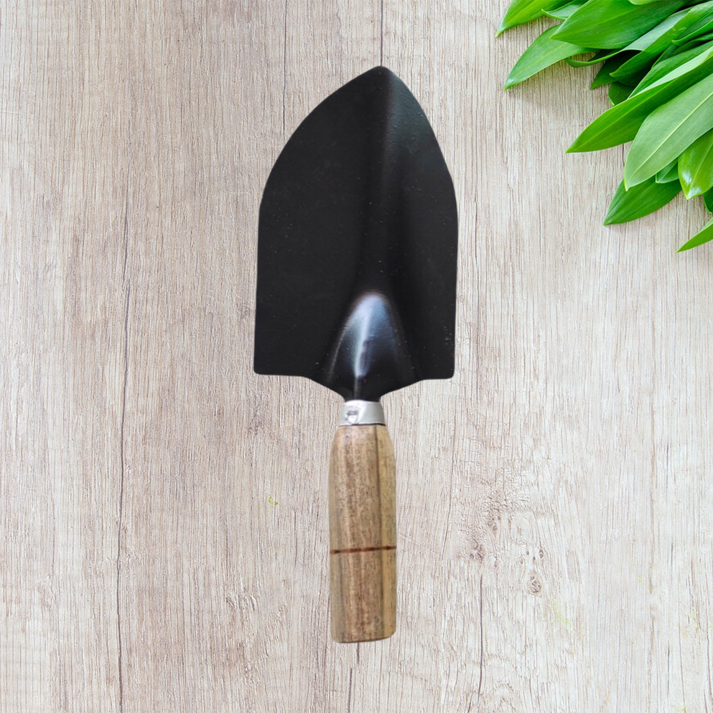 Trowel with Wooden Handle - Essential Gardening Tool